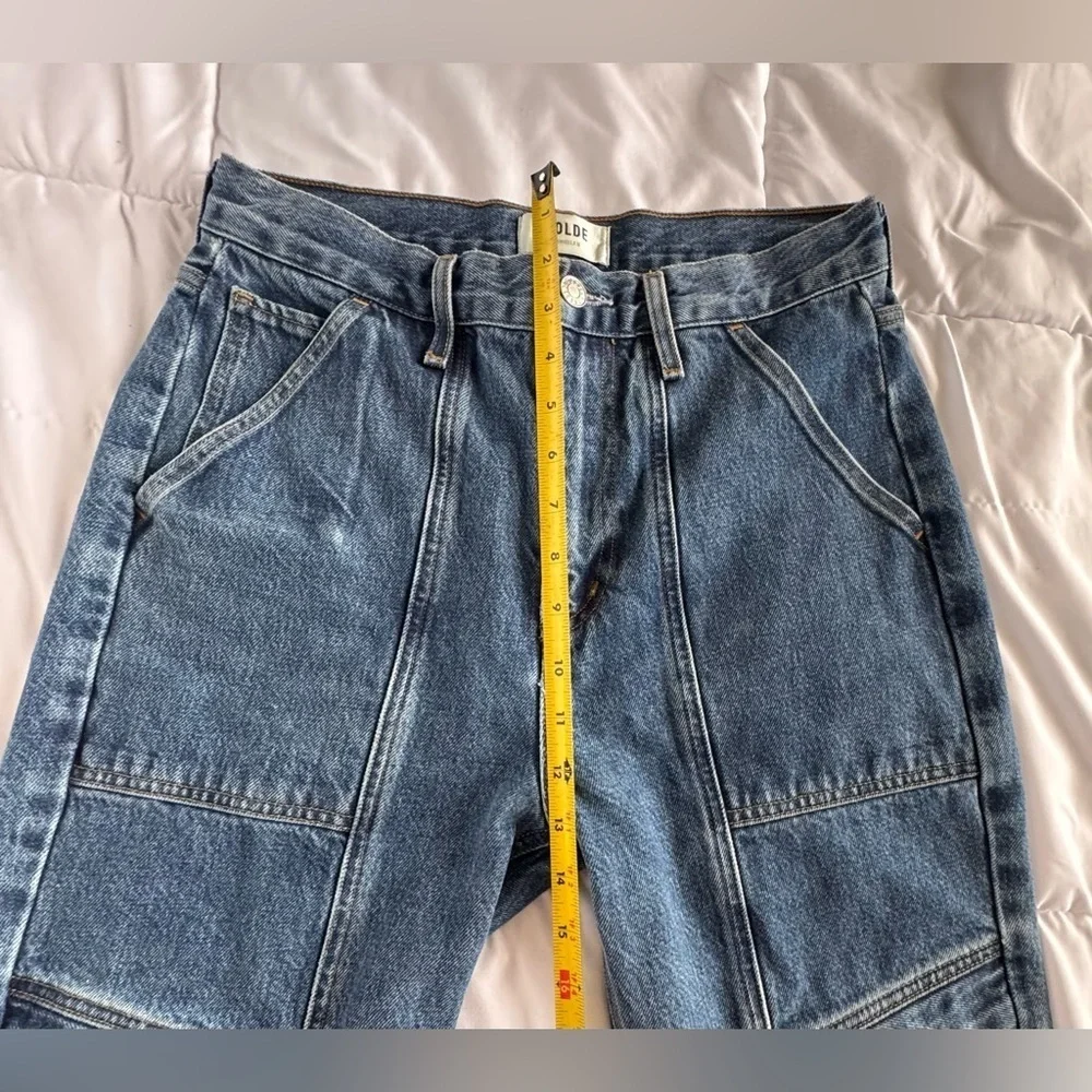 AGOLDE Cooper Cargo in Denim Blue Women's